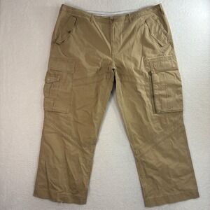 Vintage Polo Ralph Lauren Cargo Pants Men 44Bx30 Tan RL-067 Military Paratrooper